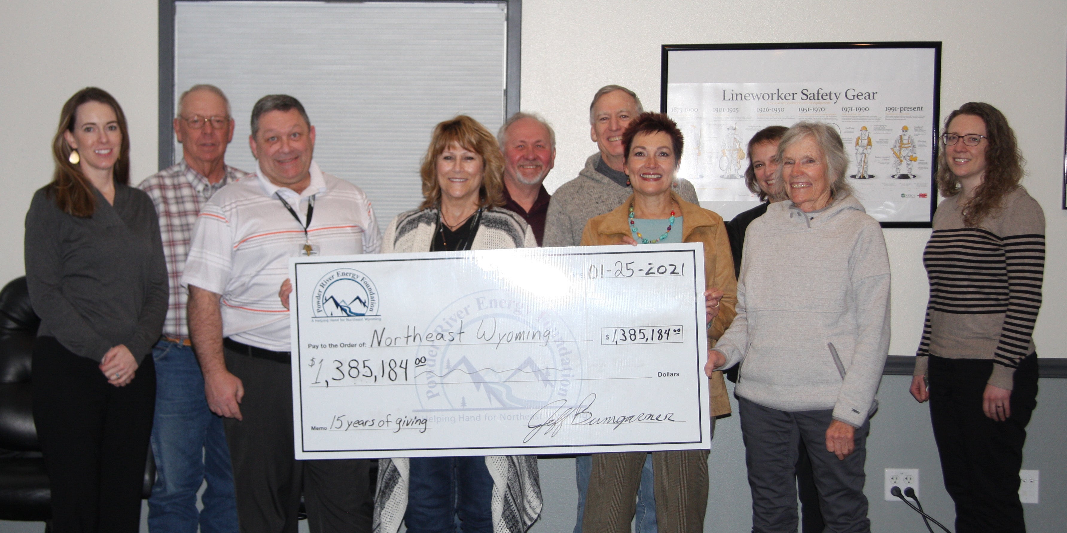 Foundation passes $1.3 million in impact Foundation passes $1.3 million in impact